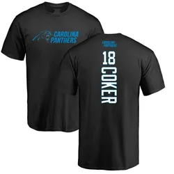 Jalen Coker Carolina Panthers Men's Black Backer T-Shirt -